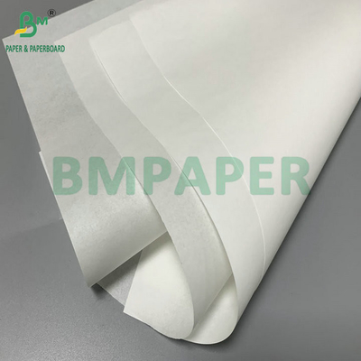 খাদ্য নিরাপদ 40gsm 50gsm সিলিকন ওভেন বেকিং পেপার সাদা Greaseproof