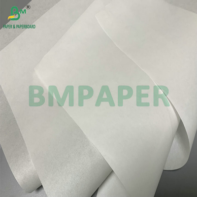 খাদ্য নিরাপদ 40gsm 50gsm সিলিকন ওভেন বেকিং পেপার সাদা Greaseproof