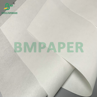 খাদ্য নিরাপদ 40gsm 50gsm সিলিকন ওভেন বেকিং পেপার সাদা Greaseproof
