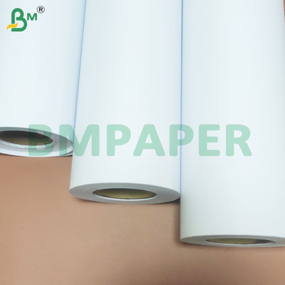অসাধারণ কালি শোষণ সঙ্গে 80gsm সাদা uncoated CAD প্লট্টার কাগজ