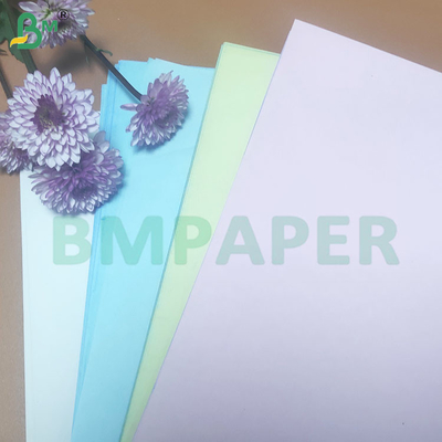 48-80 জিএসএম পদার্থ এনসিআর কর্বনহীন কপি কাগজ রোলস একাধিক রঙের