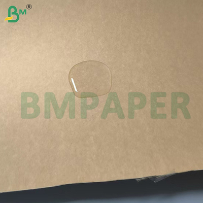 সাধারণ প্রাকৃতিক বাদামী কাপ বেস কাগজ 320g + 20g পিই লেপ কাপস্টক