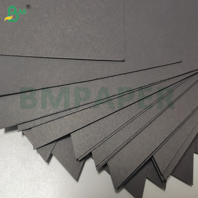 কালো কার্ডস্টক কভার ওজন কাগজ 350gsm মসৃণ প্রিমিয়াম কাগজ