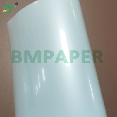 180um ডাবল সাইড গ্লসি অ্যান্ট্রিয়ার পিইটি সিন্থেটিক পেপার শীট