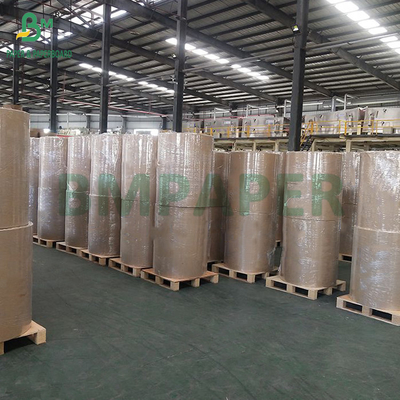 জাম্বো রোল হাই বাল্ক 65gsm 90um থার্মাল পেপার ফর লজিস্টিক লেবেল 600mm