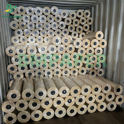 20"* 50yard 20lb 2" কোর সাদা CAD বন্ড কাগজ ইঞ্জিনিয়ারিং অঙ্কন জন্য