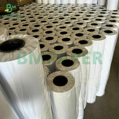24 "x 150" CAD 20 পাউন্ড বন্ড ইঙ্কজেট গ্রাফ 2 "কোর জন্য প্রশস্ত বিন্যাস প্লট্টার কাগজ