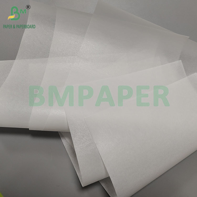 এয়ার ফ্রায়ার পেপার লিনার তৈরির জন্য 40 জিএসএম গ্রাইসপ্রুফ ডাবল সাইডেড সিলিকন লেপযুক্ত কাগজ