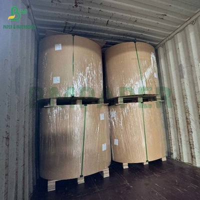 বায়োডেগ্রেডেবল ১০০ গ্রাম - ৪০০ গ্রাম প্রাকৃতিক শাকসব্জী ব্যাগাস পল্প বেস পেপার রোল