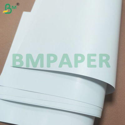 লেবেলিং অ্যাপ্লিকেশন জন্য 70gsm টেকসই একক তামা কাগজ রোলস