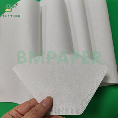 50 গ্রাম 328 মিমি ব্লিচড এবং অব্লিচড ফুড গ্রেড কফি ফিল্টার পেপার