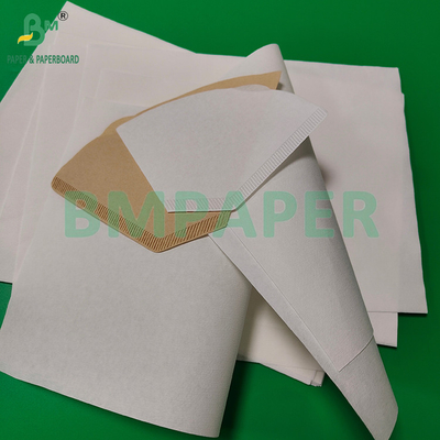 50 গ্রাম ফুড গ্রেড ব্লিচড এবং অ-ব্লিচড কফি ফিল্টার পেপার রোল