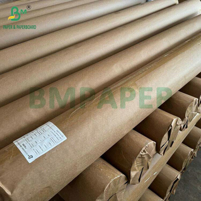 60 গ্রাম 70 গ্রাম ছিদ্রযুক্ত কাগজ Kraft 66 "X 300yardas ছড়িয়ে এবং কাটা জন্য