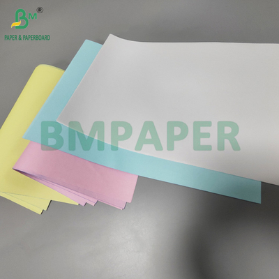 50g 60g সিএফ সাদা এনসিআর কার্বনহীন কাগজ মাল্টিপার্ট ফর্মের জন্য 610 x 860 মিমি