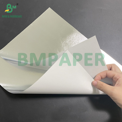 বিয়ার বোতল লেবেল জন্য 70gsm ধাতব কাগজ সিলভার শীর্ষ সাদা পিছনে 765mm