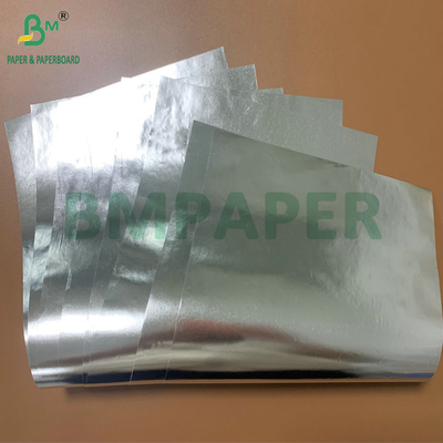 অ্যালুমিনিয়াম লেপ হোয়াইট ব্যাক 70gsm ভিজা শক্তি কাগজ জন্য গ্লাস বোতল বিয়ার