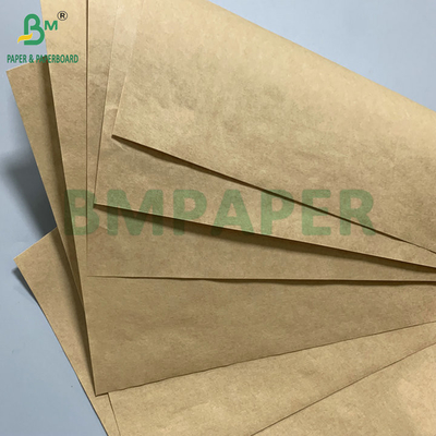 উচ্চ শক্তি 60gsm 70gsm ব্রাউন ক্রাফ্ট পেপার ফুড গ্রেড ব্যাগ পেপার