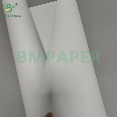 20LB হোয়াইট ইঙ্কজেট বন্ড পেপার ফর মেকিং ইঞ্জিনিয়ারিং ড্রাই প্লট রোল