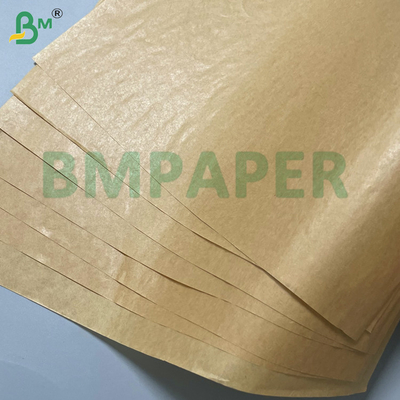 30 গ্রাম হালকা বাদামী মসৃণ এমজি খাদ্য প্যাকেজিং জন্য Kraft কাগজ