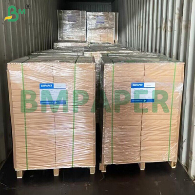 BMPAPER ব্র্যান্ড সাদা এমজি মেশিন গ্লাসযুক্ত কাগজ হালকা ওজনযুক্ত খাদ্য অনুমোদিত
