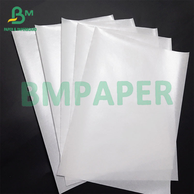 30GSM 50GSM 15PE গ্লোসি কোট হোয়াইট ক্রাফ্ট পেপার ফুড প্যাকিং ব্যাগ