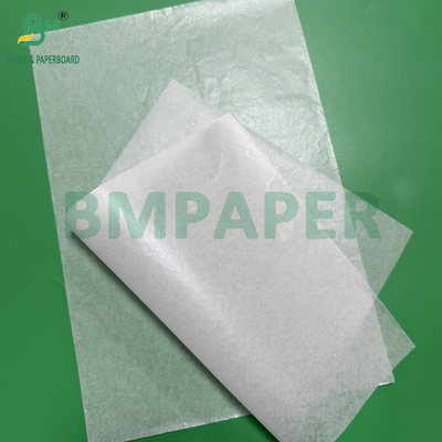 হোয়াইট ডাবল-সাইডেড সিলিকন লেপযুক্ত কাগজ 40gsm 60-150cm ওয়াটারপ্রুফ গ্রীস-প্রুফ কাগজ রোল