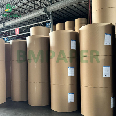 হোয়াইট ডাবল-সাইডেড সিলিকন লেপযুক্ত কাগজ 40gsm 60-150cm ওয়াটারপ্রুফ গ্রীস-প্রুফ কাগজ রোল