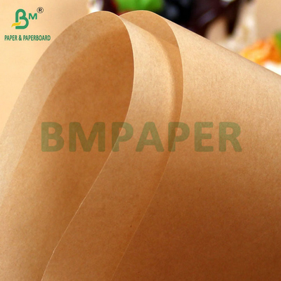 ফুড সেফ 35gsm 45gsm সিলিকন লেপা বেকিং পেপার হোয়াইট গ্রিজপ্রুফ