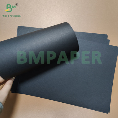 কারুশিল্প ভাঁজ কাগজ তৈরির জন্য 110gsm 180gsm ডাবল সাইড লেপযুক্ত কালো কার্ড