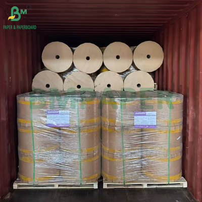 30 গ্রাম একক চকচকে মোমযুক্ত কালো কাগজের রোল 370mm 375mm 380mm প্রিমিয়াম অভ্যন্তরীণ লাইনার মঙ্গো ব্যাগের জন্য