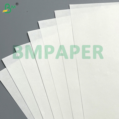 80GSM 90GSM ব্যাগের জন্য হোয়াইট ক্রাফট পেপার উচ্চ শক্তি অশ্রু প্রতিরোধী খাদ্য নিরাপদ পূর্ণ কাঠের পলপ