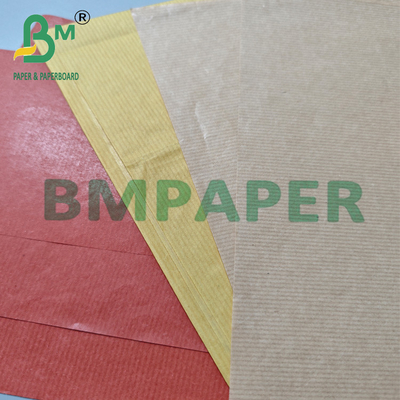 889 মিমি x 1194 মিমি রঙিন টেক্সচারযুক্ত স্ট্রিপ ক্রাফ্ট কাগজ কারুশিল্প / DIY 45gsm
