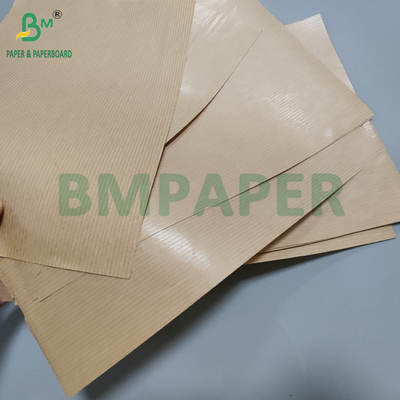 ক্যারিয়ার ব্যাগের জন্য 60 গ্রাম অস্পষ্ট ব্রাউন এমজি রিবেড ক্রাফ্ট পেপার 762mm x 300m
