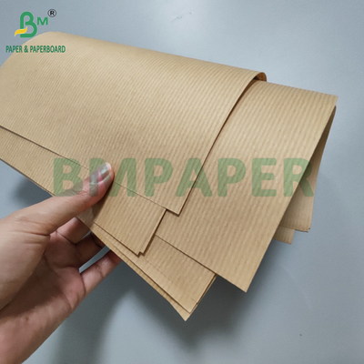 ক্যারিয়ার ব্যাগের জন্য 60 গ্রাম অস্পষ্ট ব্রাউন এমজি রিবেড ক্রাফ্ট পেপার 762mm x 300m