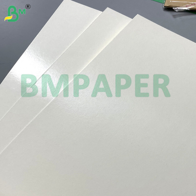 230gsm জলরোধী প্রতিরোধী খাদ্য - গ্রেড নিরাপত্তা পিইটি সাদা কাগজ বোর্ড ডিনার প্লেট জন্য