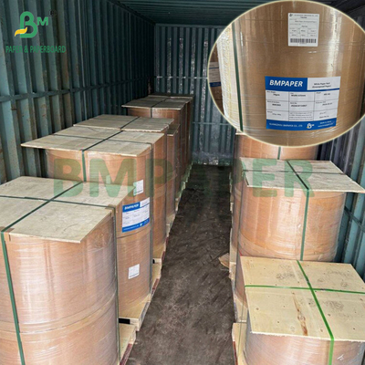 PFAS মুক্ত 35gsm 40gsm কিট 7 ফ্রিড ফুডের জন্য হোয়াইট গ্রীসপ্রুফ পেপার 105cm