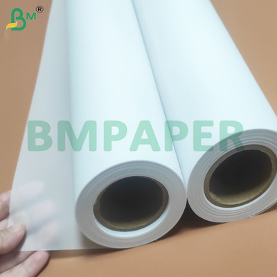 কপি এবং অঙ্কন জন্য 53gsm স্বচ্ছ ট্র্যাকিং কাগজ রোলস