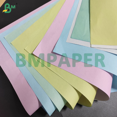 স্পষ্ট চিত্র কার্বনহীন কাগজ সমস্যা মুক্ত এনসিআর কাগজ রোলস মাল্টি রঙ