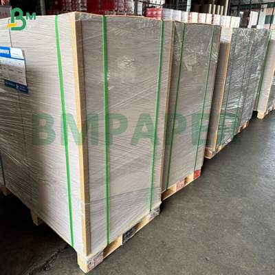 পুনর্ব্যবহারযোগ্য 70gsm 85gsm একক পাশ ধাতুপট্টাবৃত সিলভার ক্রাফ্ট পেপার রোল