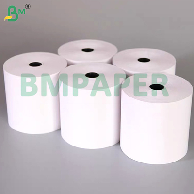 ৬০ গ্রাম ৬৫ গ্রাম ক্যাশ রেজিস্টার কাগজ পরিষ্কার তাপীয় কাগজ শিপিং জন্য লেবেল টিকিট ও বোর্ডিং পাস