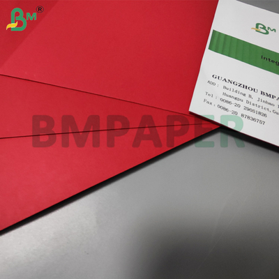 উপহার বাক্সের জন্য ২৫০জিএসএম ৩০০জিএসএম কালো লাল রঙের শক্ত কার্ডবোর্ড, উচ্চ দৃঢ়তা