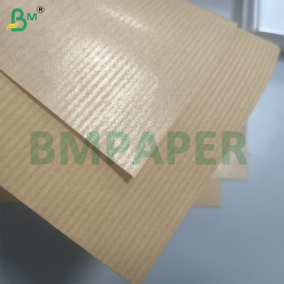 বিশুদ্ধ বাদামী রিপড ক্রাফট গিফট র‍্যাপিং পেপার 50gsm 60gsm MG পেপার