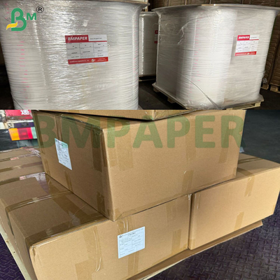 60g খাদ্য গ্রেড স্ট্র পেপার 15mm X 3100mm পানীয়ের স্ট্রগুলির জন্য বিভিন্ন প্যাটার্ন