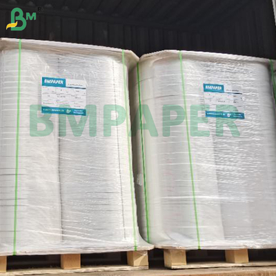 24g 28g 6000m রোল হোয়াইট ফুড গ্রেড ভাল শক্ততা স্ট্রা প্যাকেজিং কাগজ পানীয়ের জন্য স্ট্রা স্ট্রা প্যাকেজিং