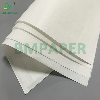 ফুড গ্রেড 40gsm 50gsm সিলিকন ওভেন বেকিং পেপার হোয়াইট গ্রাইসপ্রুফ