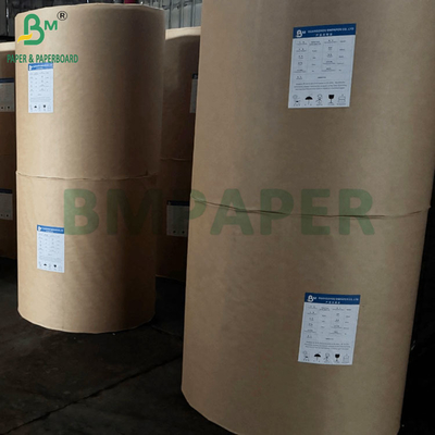 36GSM চমৎকার ছত্রাক প্রতিরোধী কাঁচ interleaving জন্য বাদামী Kraft কাগজ