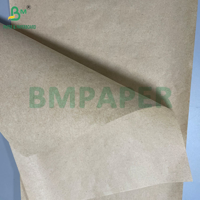 36GSM চমৎকার ছত্রাক প্রতিরোধী কাঁচ interleaving জন্য বাদামী Kraft কাগজ