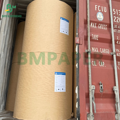 36GSM চমৎকার ছত্রাক প্রতিরোধী কাঁচ interleaving জন্য বাদামী Kraft কাগজ