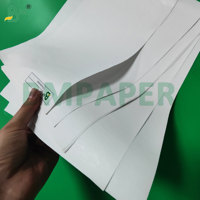 55gsm 65gsm থার্মাল পেপার জাম্বো রোল POS মেশিনের জন্য 480mm পরিবেশ-বান্ধব
