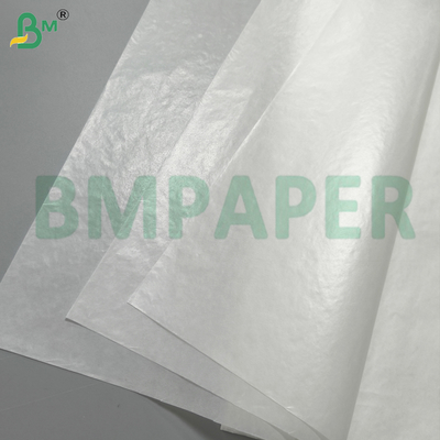 আর্দ্রতা-প্রতিরোধী-গ্রীস-প্রতিরোধী 30gsm আধা-স্বচ্ছ খাদ্য প্যাকেজিং জন্য